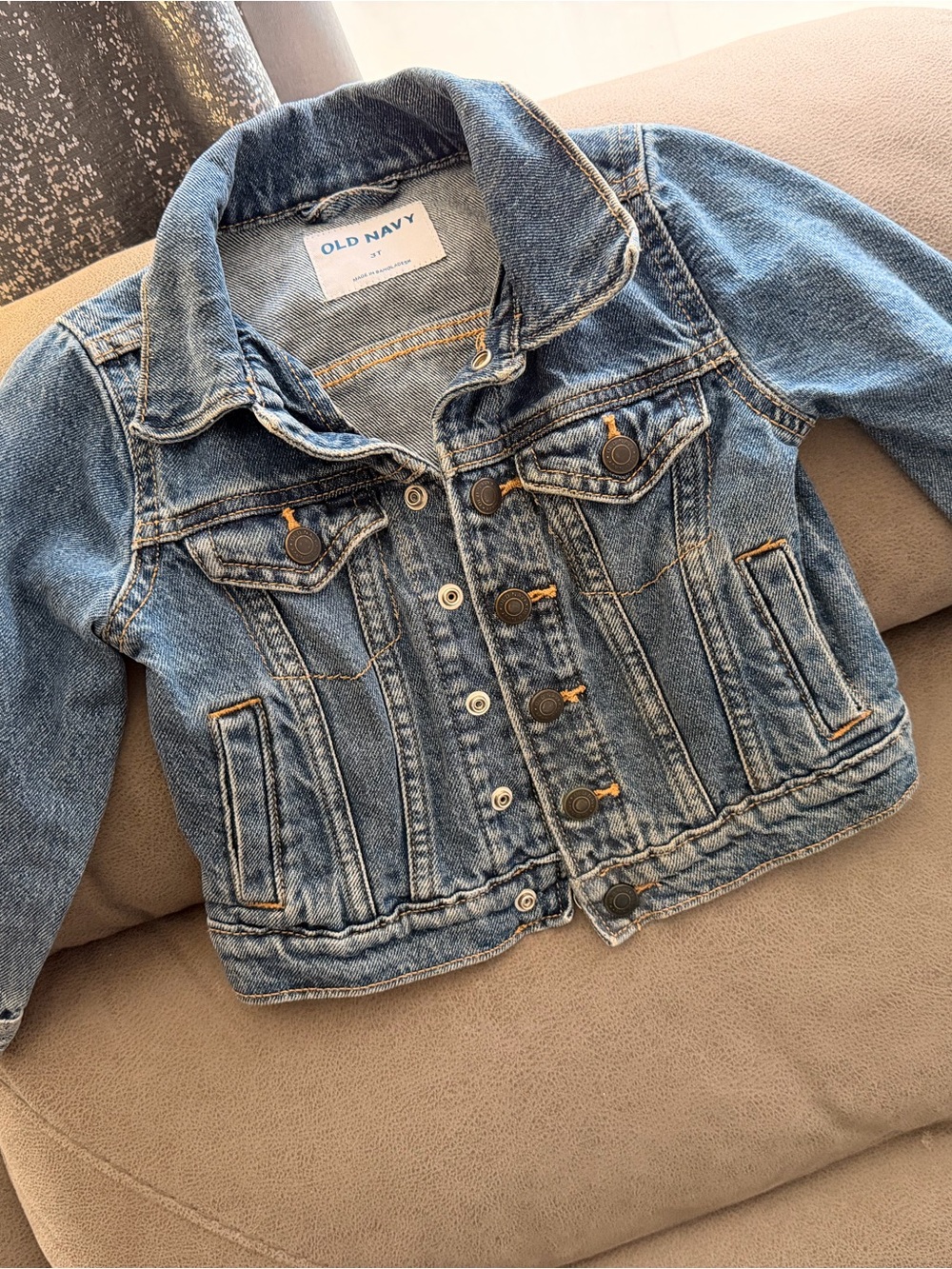 Old Navy Light Blue Girls' Denim Jacket